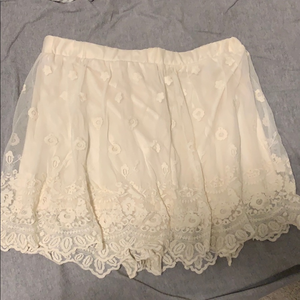 Forever 21 white skirt